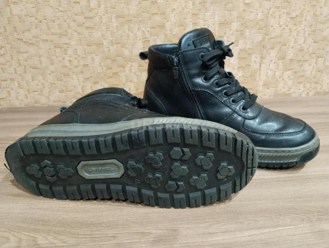 Продам зимние ботинки, мужские р. 40, в отличном состоянии  Производитель Юничел, натуральная кожа, - Орск