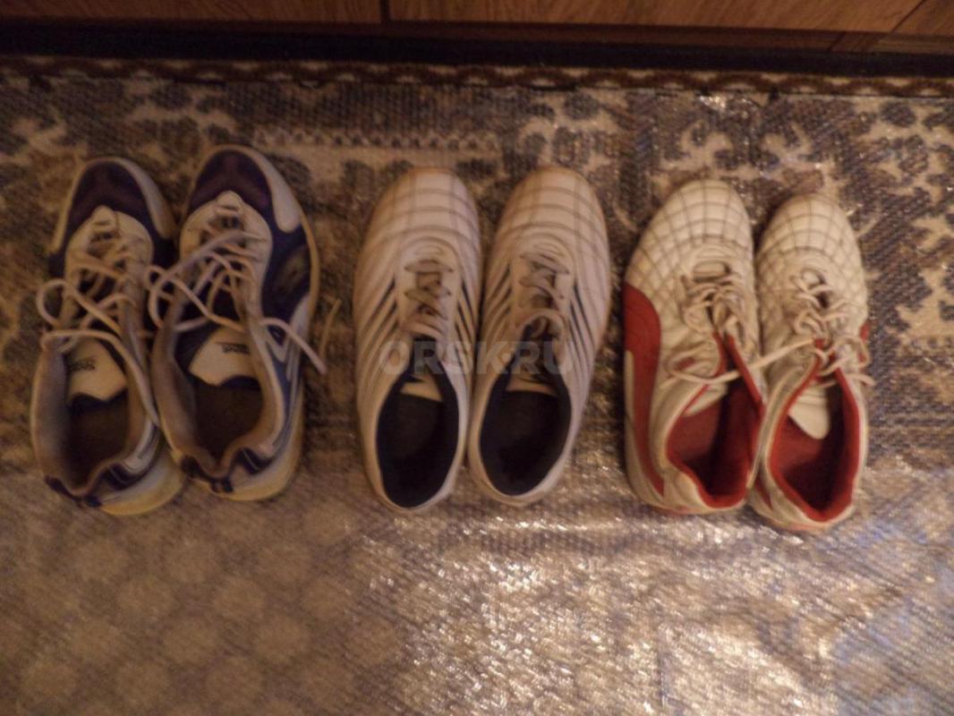 Кроссовки бу. три пары 40, 41р. - Орск