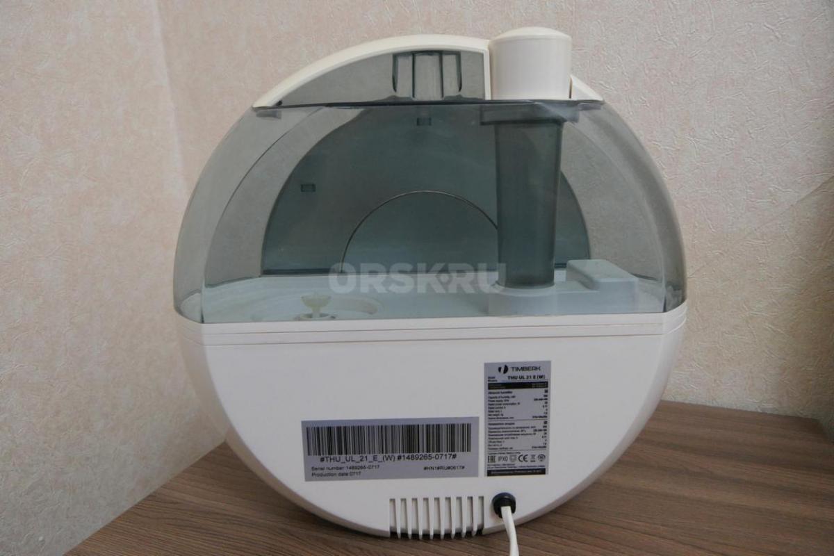 Увлажнитель воздуха «Timberk THU UL 21 E (W)»

•	Сенсорное управление
•	Ручной и автоматический р - Орск