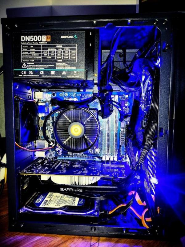 Представляю вашему вниманию игровой компьютер начального уровня в аккуратном Mini - Tower исполнении - Орск