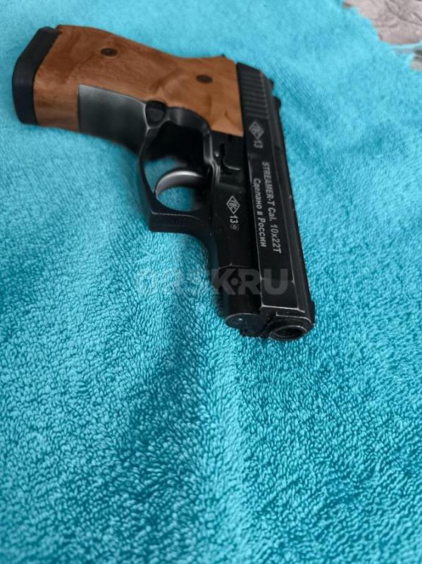 Продам травматический пистолет Streamer-t cal-10mm в отличном состоянии, из него производилось макси - Орск