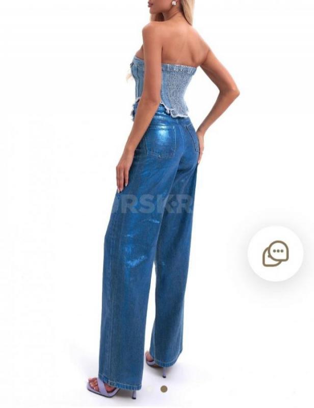 Продам новые: женские брюки, размеры от 54 до 60 включительно, новые джинсы с напылением размер 42 б - Орск