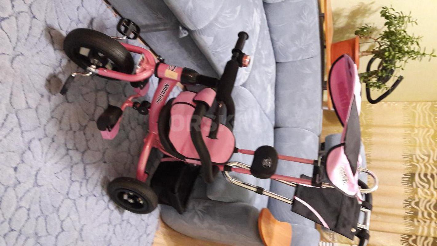 детский велосипед, не пользовались, только стоял в гараже упакованный - Орск