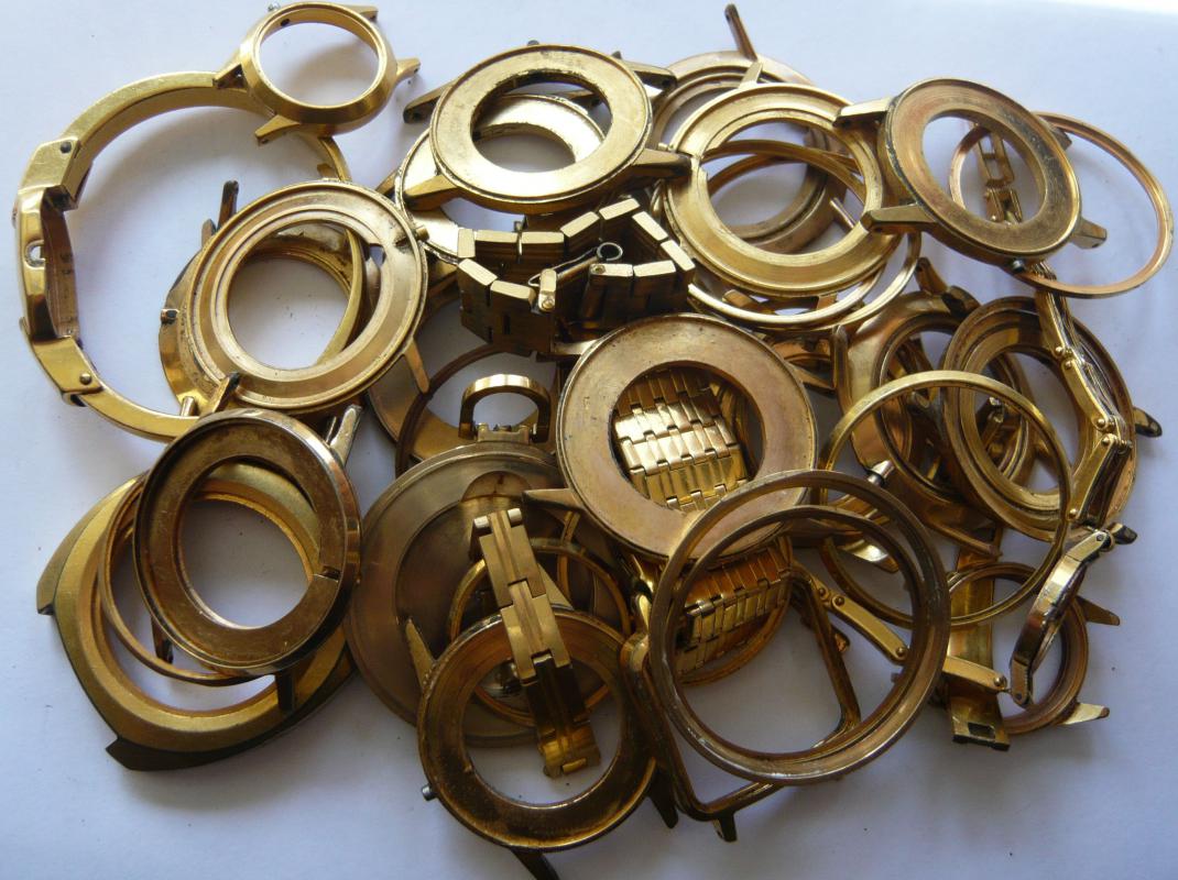 Куплю жёлтые отечественные корпуса часов, браслеты и оправы от очков. - Новотроицк