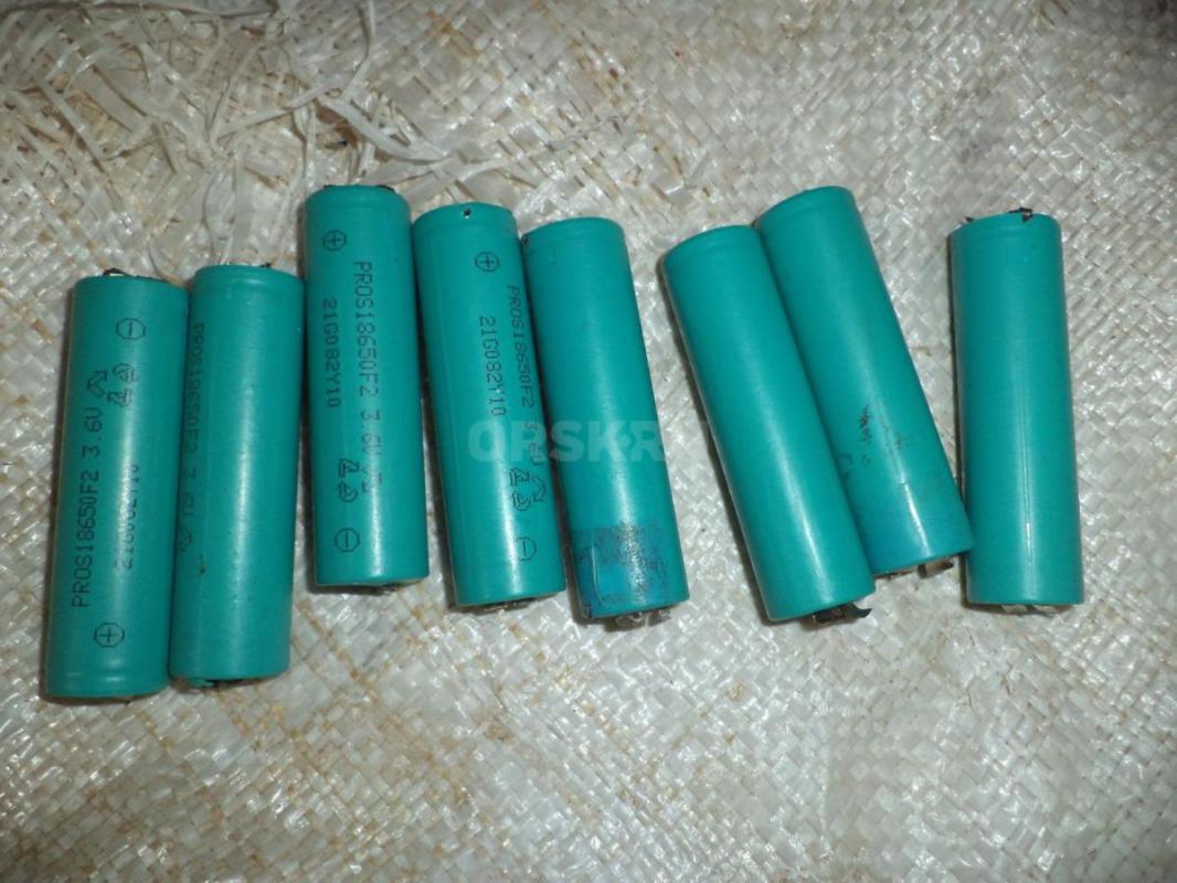 Аккумуляторы литевые для шурика по 100р. - Орск