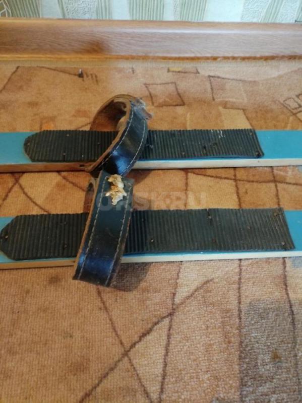 Продам лыжи детские деревянные, б/у. - Орск