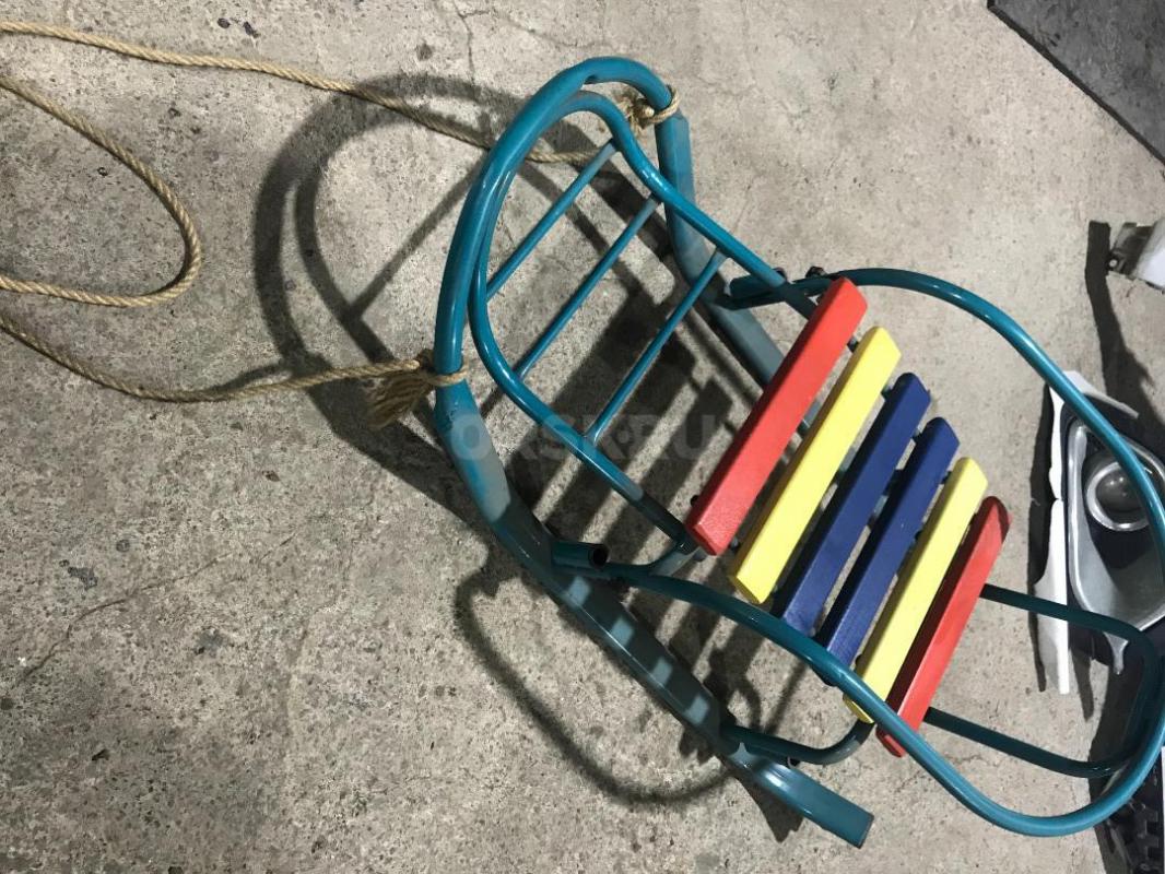 Санки, ручку можно установить с разной стороны, с колесиками и мягким коробом, можно и без него. - Орск