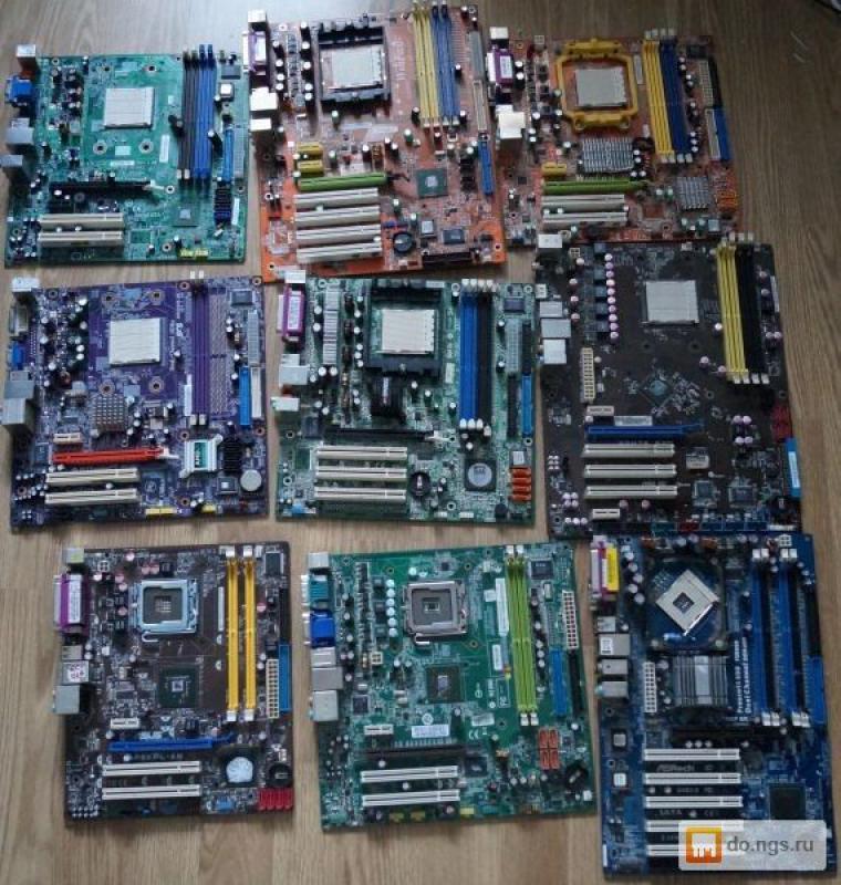Материнские платы
На сокете INTEL
478
775
1155
1156
1150
1151
1151v2
Так же на сокете AMD
AM2
AM2+
A - Гай