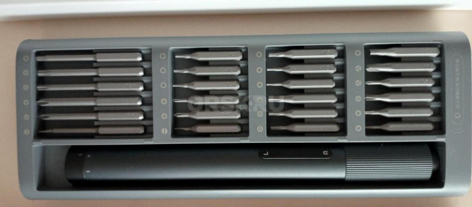 Электрическая отвертка с насадками Xiaomi MiJia с электроприводом. - Орск