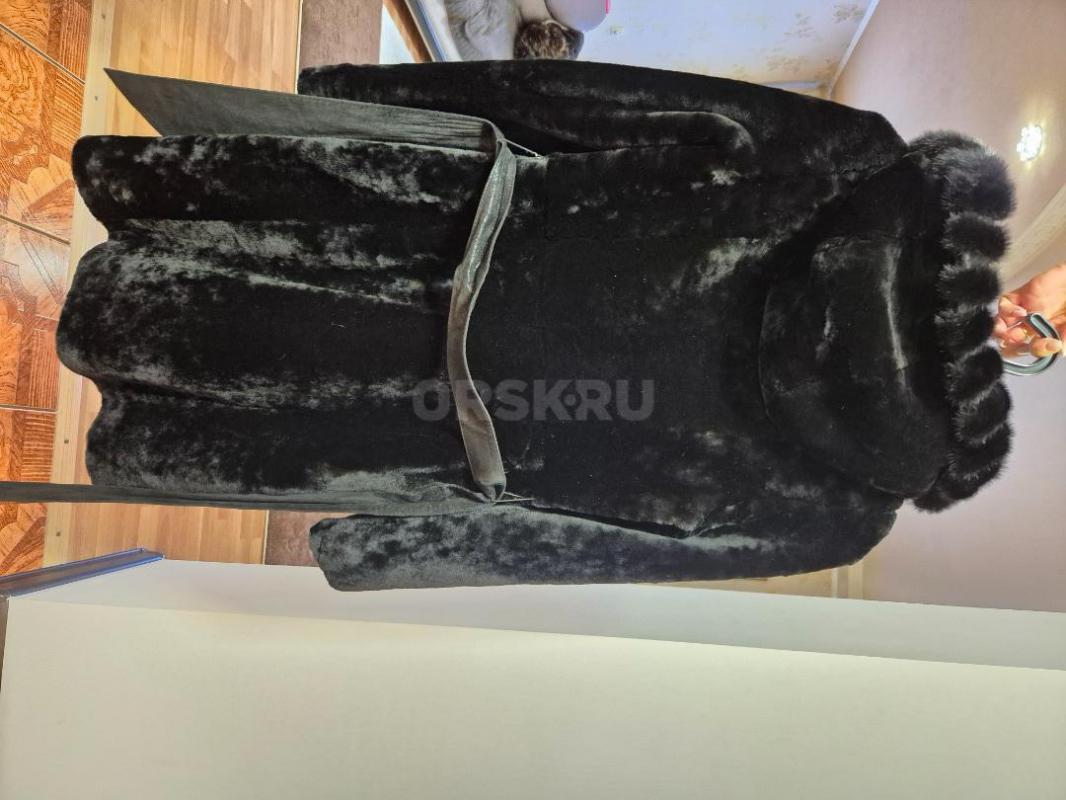 Продам шубу мутоновую с норковой вставкой. - Орск