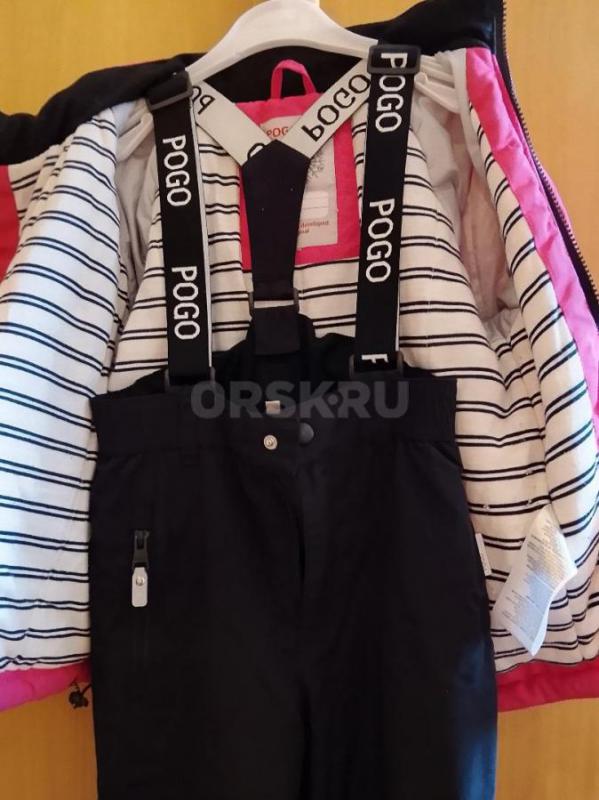 Продаются вещи на девочку: теплый костюм (курточка + штаны) - размер 116 см, яркий хлопковый свитшот - Орск