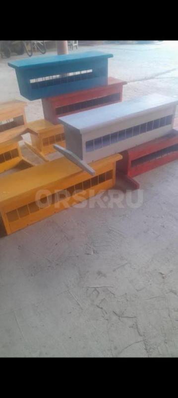 Продам декоративные кормушки ручной работы для голубей и перепёлок , разной длины и форм, очень проч - Орск