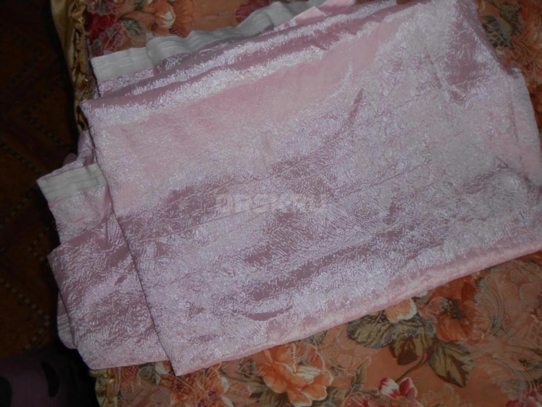 покрывало на 2х спалку портьеры светло зеленые и розовые - Орск