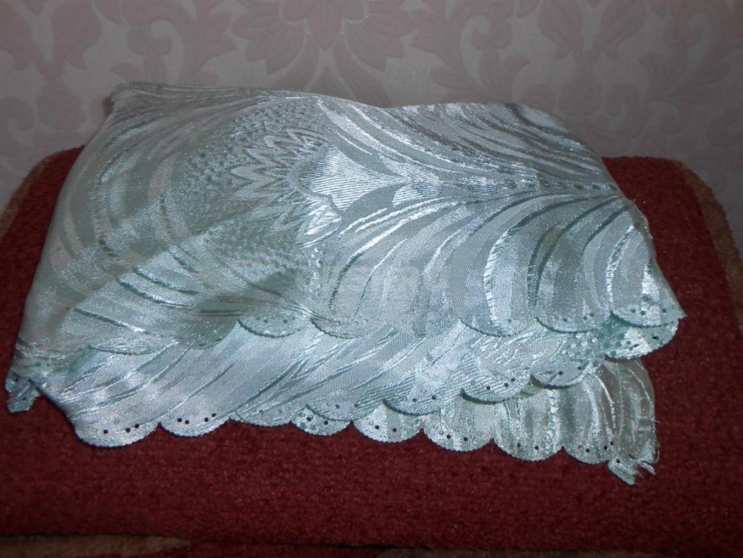 покрывало на 2х спалку портьеры светло зеленые и розовые - Орск