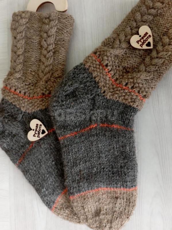 Носки вязанные. - Орск