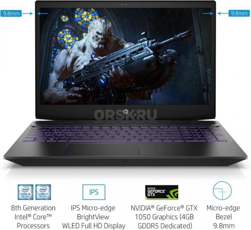 Игровой ноутбук HP Pavilion Gaming Laptop 15-cx0074tx
Оперативка 16гб. - Гай