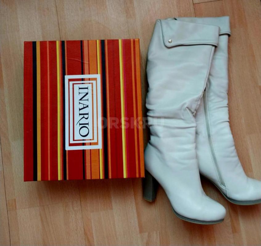 Сапоги белые за 3500 руб.!!! - Орск