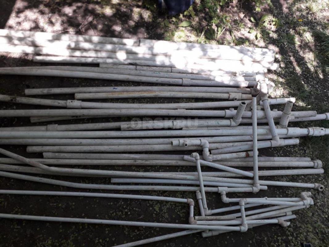 Трубы ПП бу с фитингами, углами обрези, 20мм - 0,49 арм., 0,39 арм, 0,63, 0,46, 1,26, 1,64, 1,60, 0, - Орск