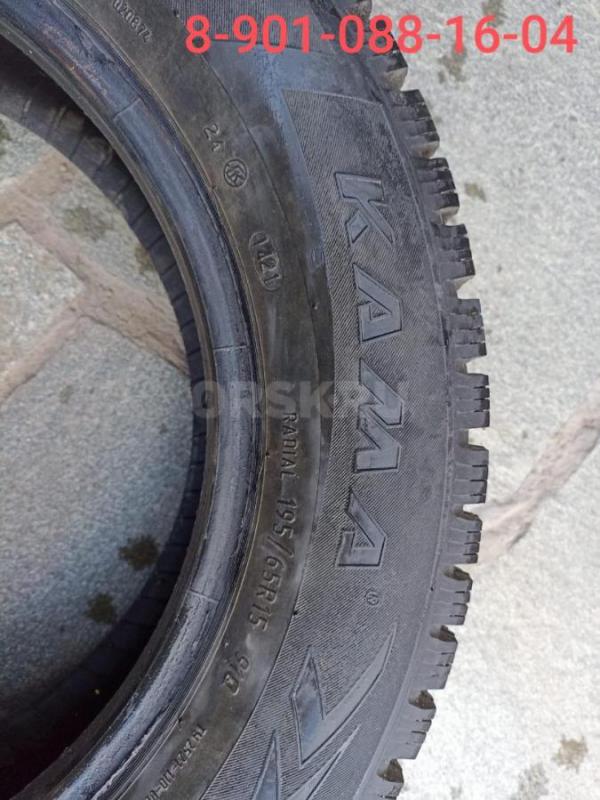 Продам комплект зимней резины KAMA-505 IRBIS 91Q. - Орск
