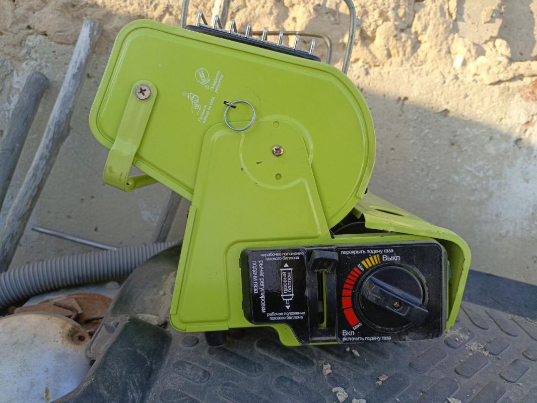 Портативный газовый обогреватель
Подходит для обогрева палаток, шатров и небольших помещений. - Новоорск