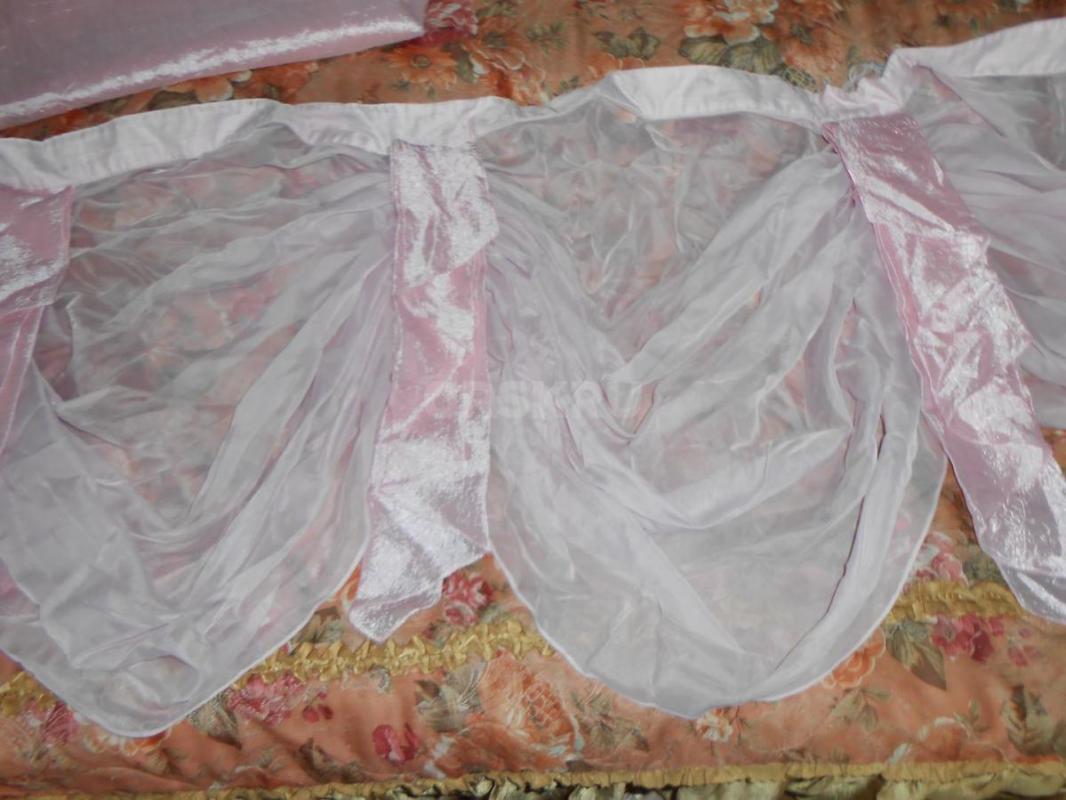 ковер 2х3  покрывало на 2х спалку  люстра  шторы розовые  жатка - Орск