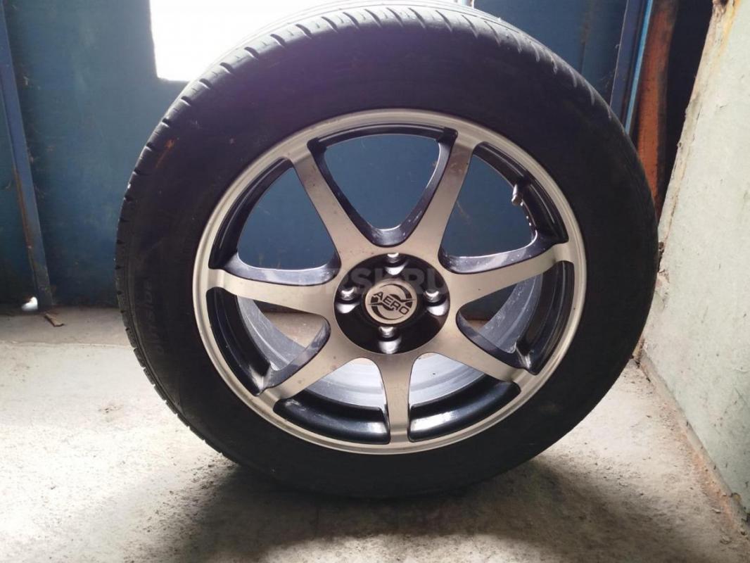 Продам летнюю резину на литых дисках. - Орск