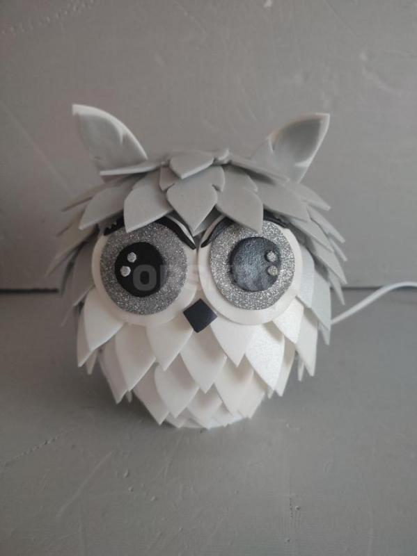 Милые и забавные совушки-светильники ручной работы,ждут своего хозяина. - Орск