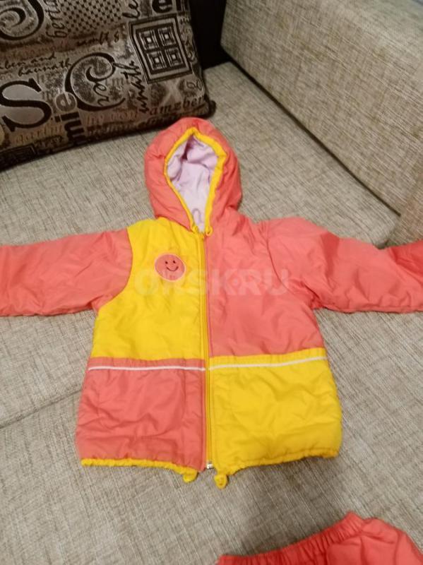 Комбинезон весна на 6-12мес в отличном состоянии и костюм на весну на 3-4 года - Орск