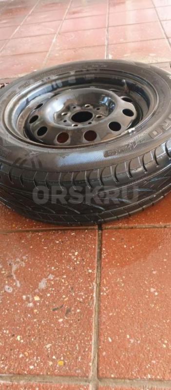 Комплект летних колёс штампы+резина Кама BREEZE 185-70-14 в отличном состоянии. - Орск