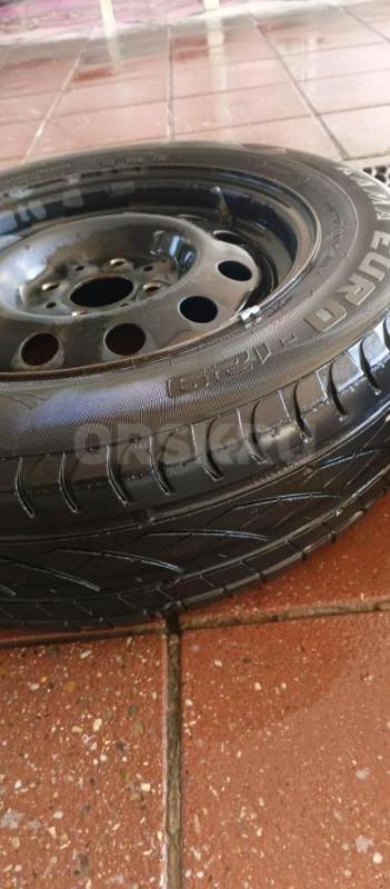 Комплект летних колёс штампы+резина Кама BREEZE 185-70-14 в отличном состоянии. - Орск