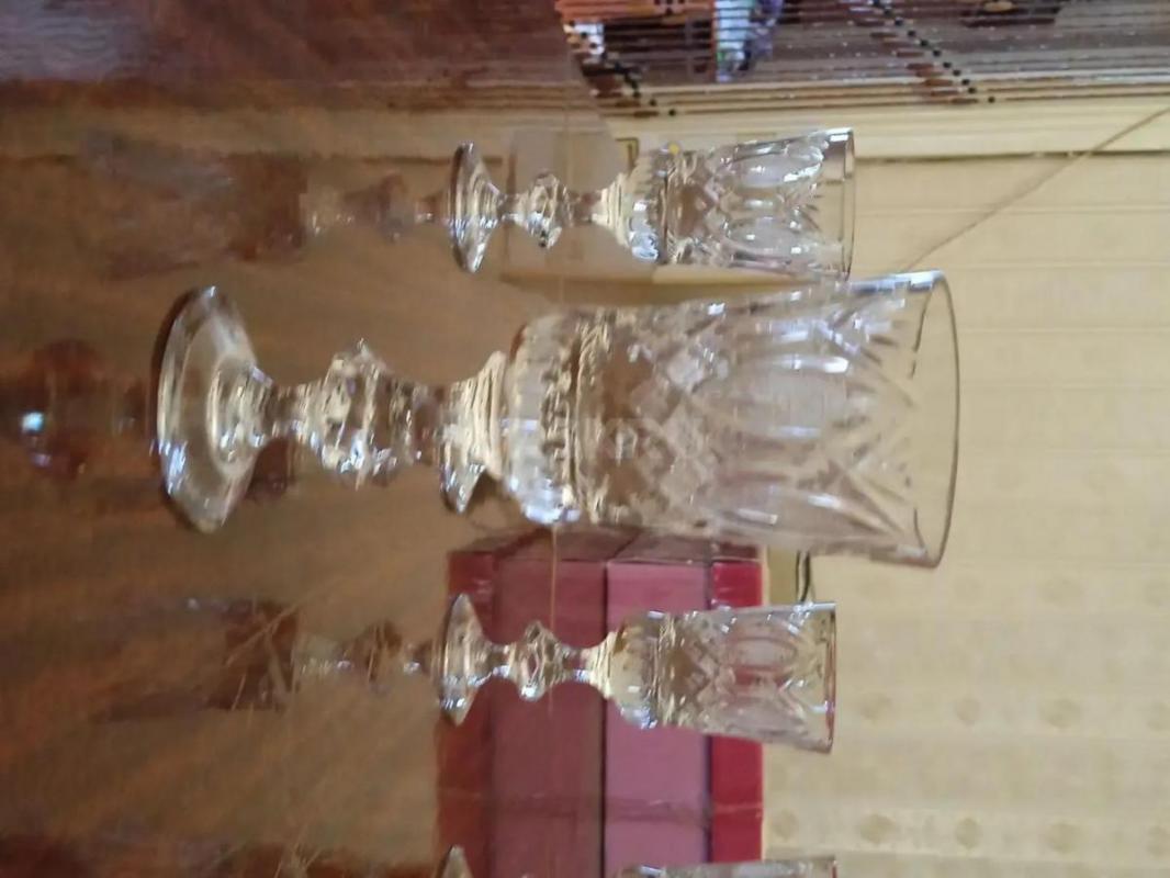 Набор хрустальных рюмок и фужеров. - Орск