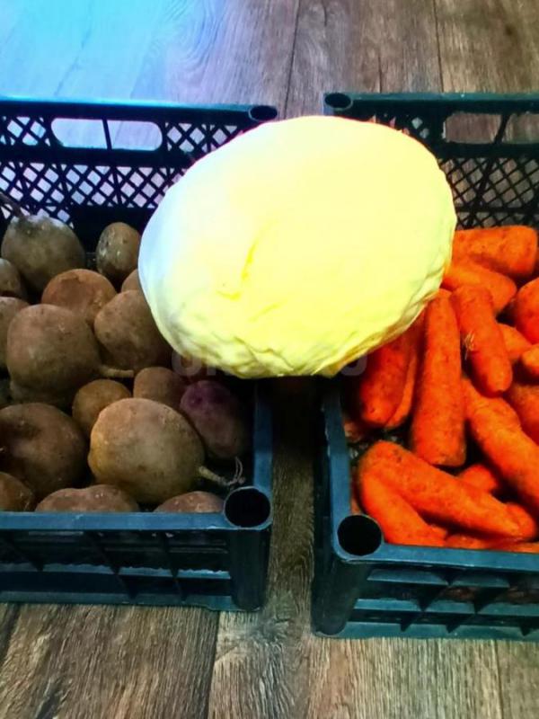 продам излишки с огорода свекла морковь  есть все по 1 мешку капуста есть еще - Орск