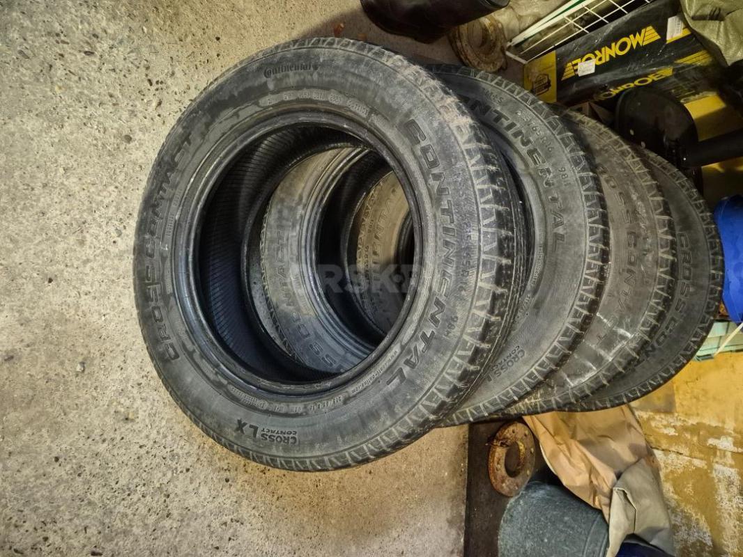 Продам комплект летних шин Континенталь Кросс Контакт 215/65 R16 (б/у). - Новотроицк
