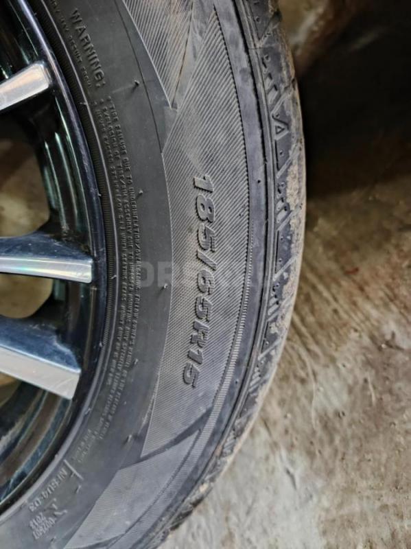 Продам летнюю резину с дисками 15. - Орск