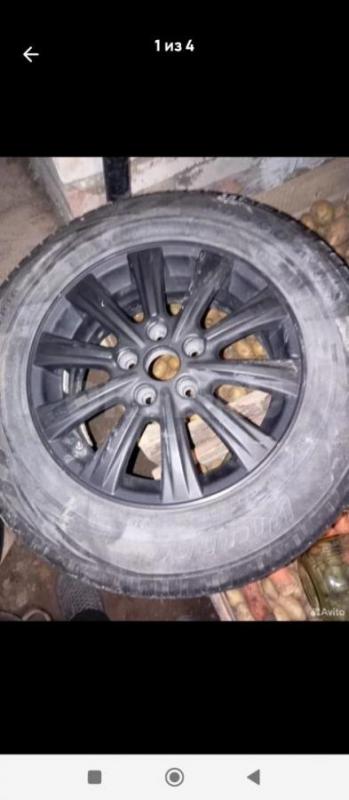 Продам комплект летних шин с дисками. - Новоорск
