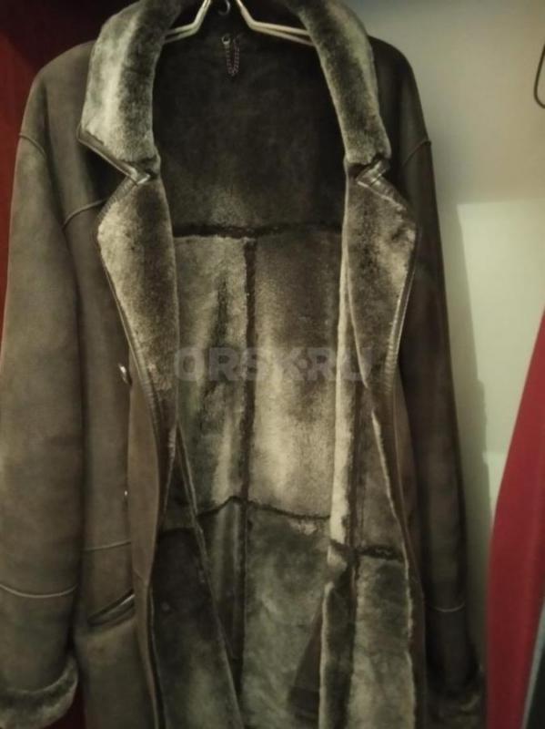 продам мужскую дубленку из натуральной кожи 54-56 размера,производство Турция - Орск