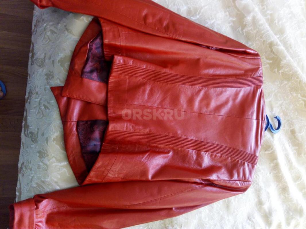 Продам кожаную куртку,  размер 46-48, производство Турция, мкожа очень мягкая. - Орск