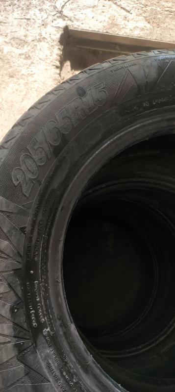 Продам шины б/у Cordiant 205/65/15 , всесезонные  4шт - 3 т.р. - Новотроицк