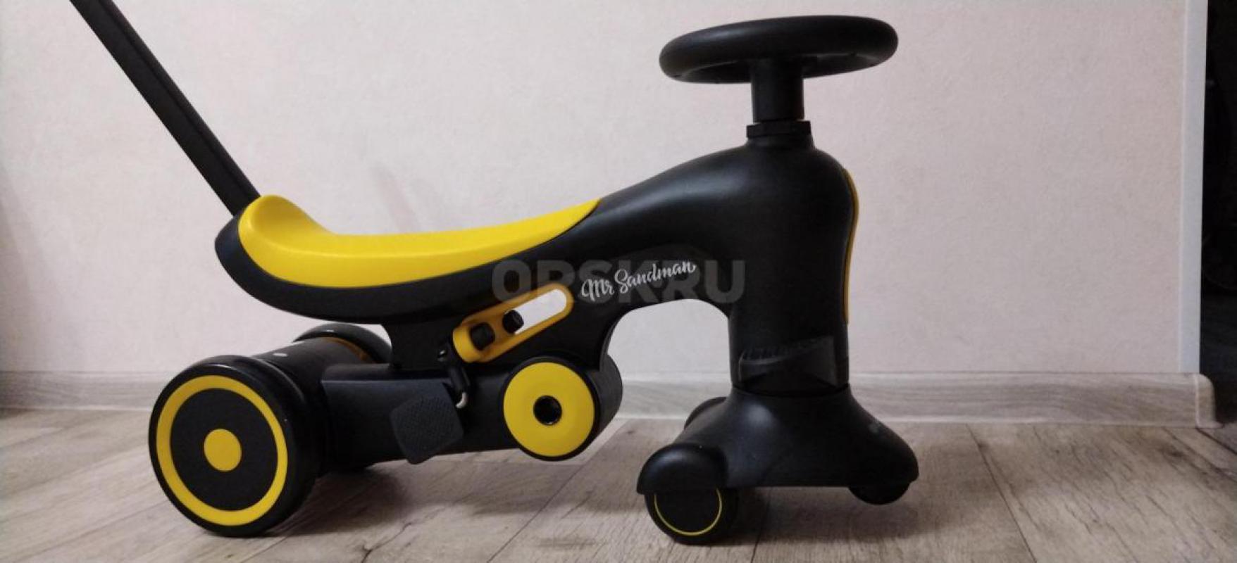 Детский велосипед 4в1 - это многофункциональная машинка каталка для детей из сверхпрочного и безопас - Орск