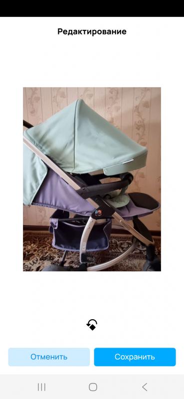 Коляска, три положения, глубокий капюшон (защита от ветра),маневренная,окно для мамы ,пятиточечные р - Новотроицк