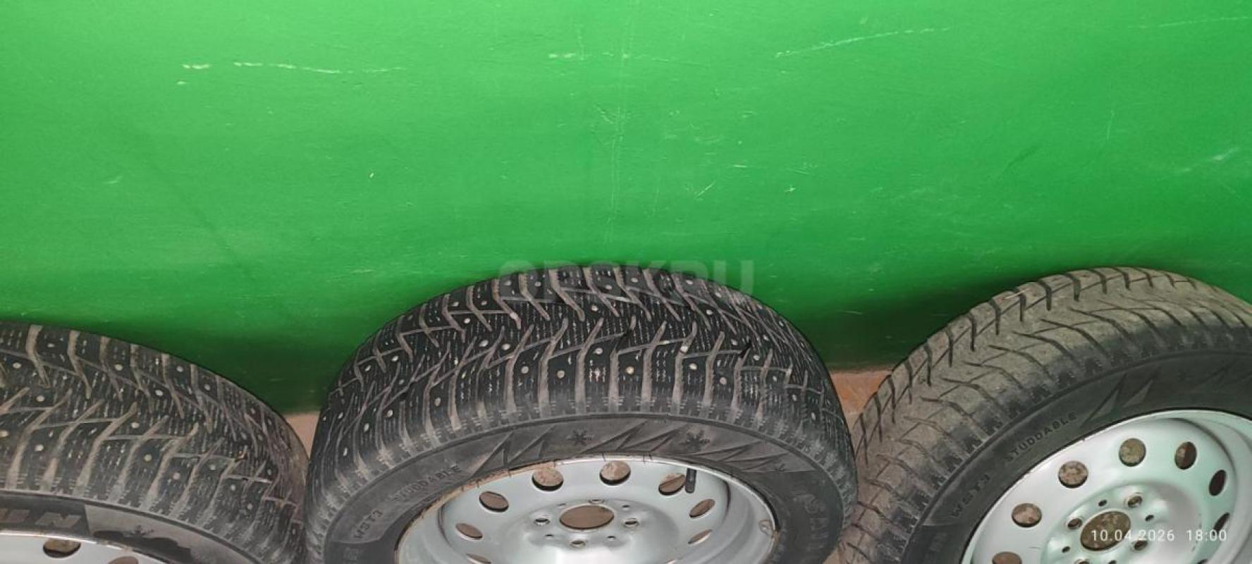 Комплект колёс 175/65 с дисками R14, зима без шипов. - Орск