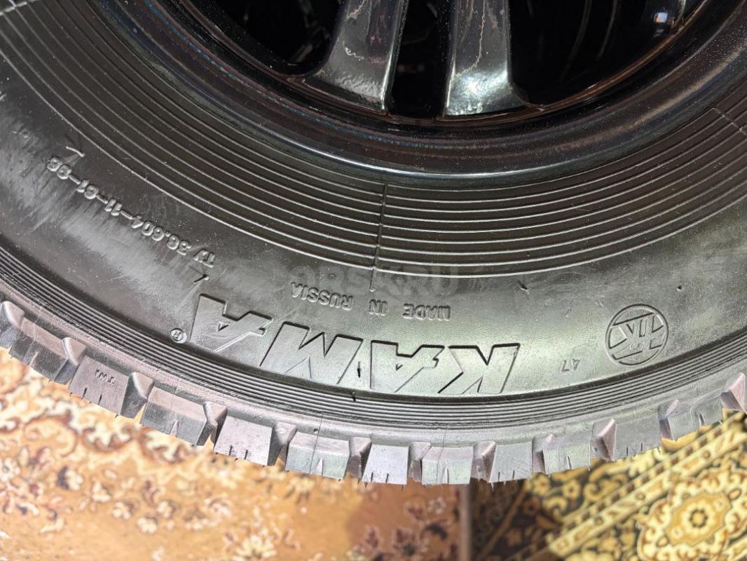 Продам летние шины 235/75 R 15  КАМА пилигрим  в сборе со штампованными дисками, отбалансированные, - Орск