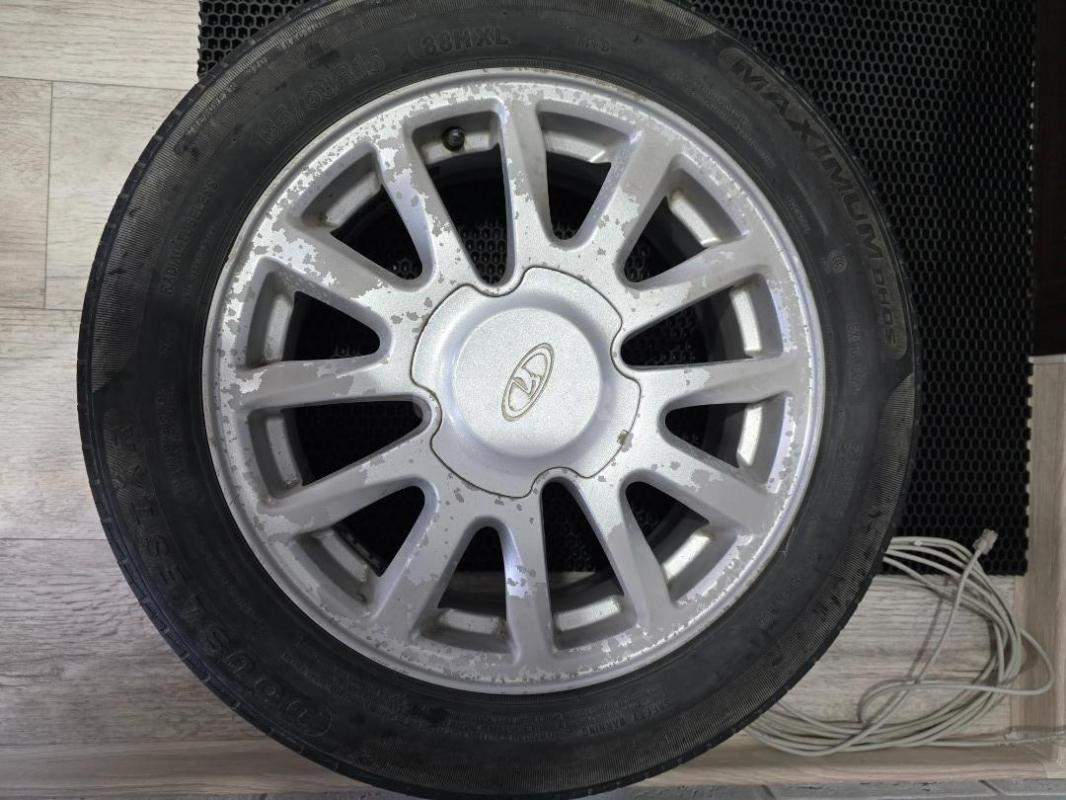 Колеса в сборе поставил и поехал – диски не гнутые, не вареные, ездил аккуратно, прокатывал три года - Орск