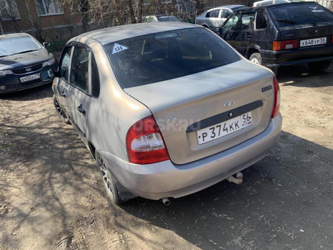 Lada Kalina 1 , 2007 год 
Цвет Серебристо-Бежевый 
4 владельца по ПТС
Реальный пробег 221000
Дно - Орск