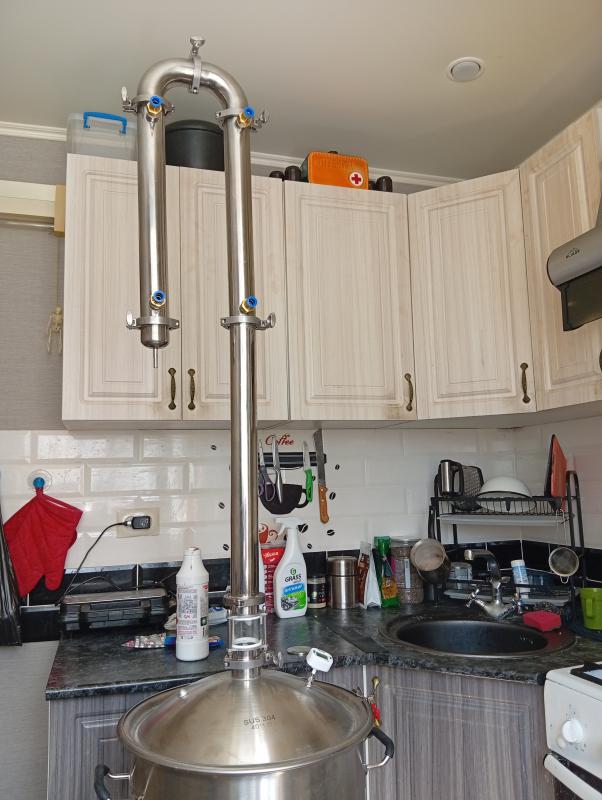 Продам самогонный аппарад, 2клампа, полный комплект, затакие денги щитай даром, плюс крышка вподарок - Новотроицк