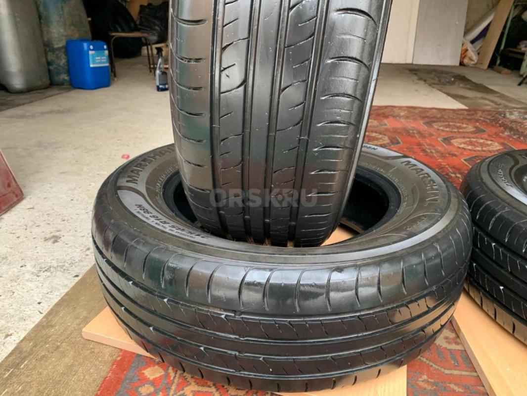 Продам комплект летних импортных шин Маршал в идеальном состоянии. - Орск