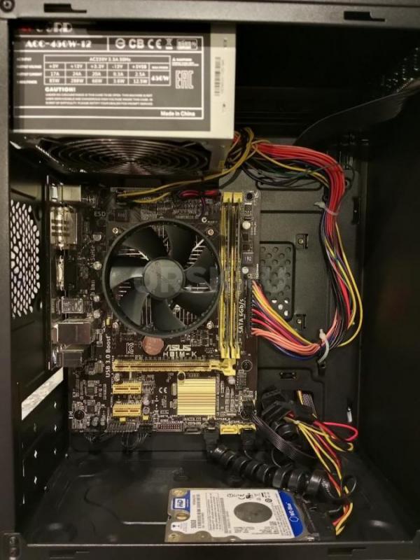 Системный блок в отличном состоянии:
- процессор: Intel E3-1225v3 (4 ядра, 4 потока), сокет 1150, п - Орск