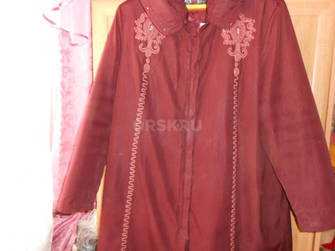 куртка 68-70 размер новая весна  куртки -весна 58-60 размер - Орск