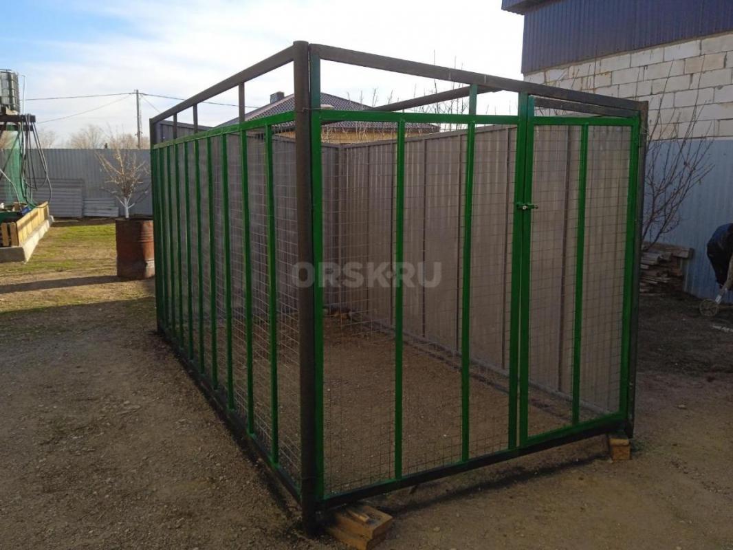 продам вольер  
размер 4 на 2 метра в отличном состоянии  полностью разборная 20000
цветочницы тре - Орск