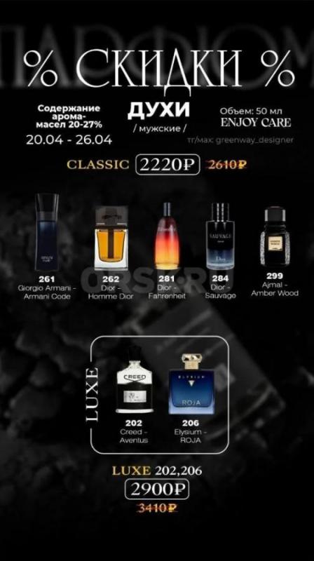 Качественные духи. - Орск